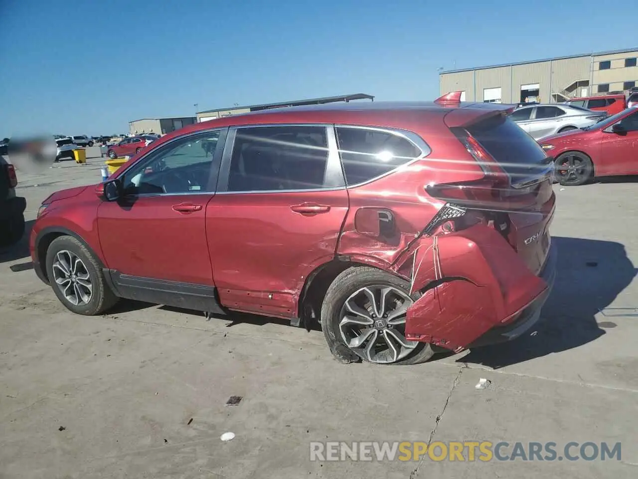 2 Photograph of a damaged car 7FARW1H59ME022926 HONDA CRV 2021