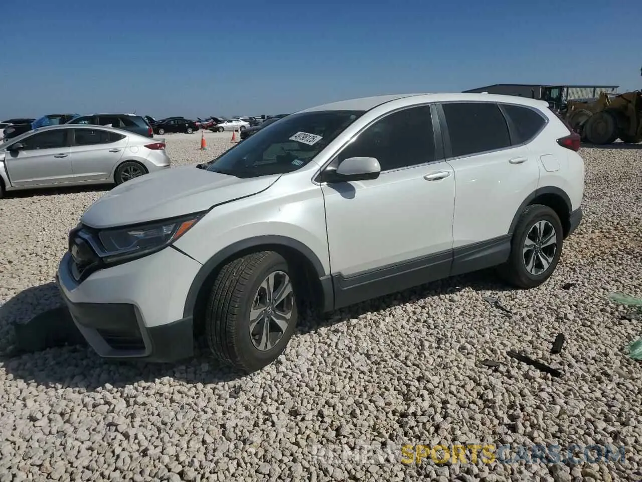 1 Photograph of a damaged car 7FARW1H71ME016748 HONDA CRV 2021