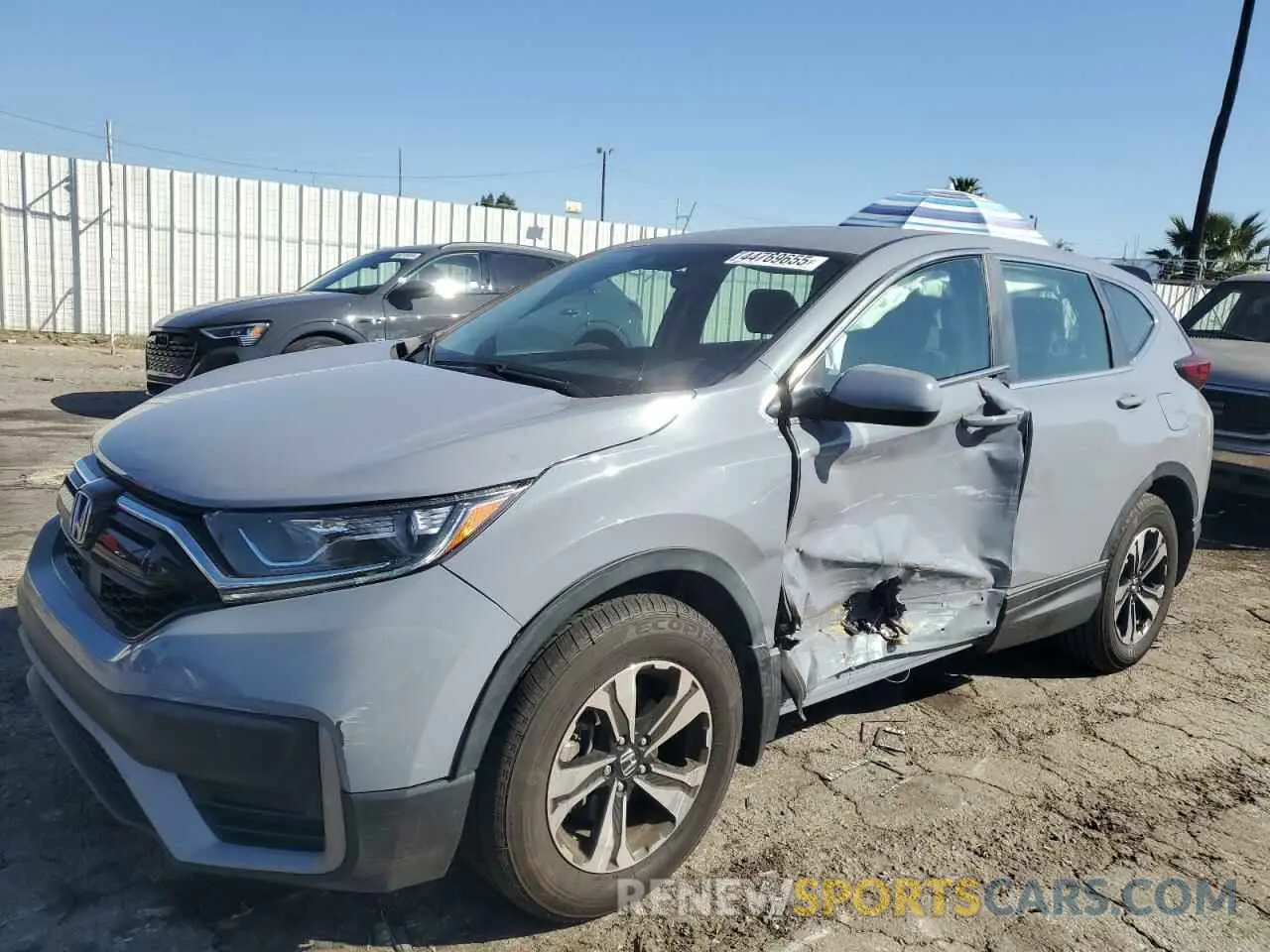 1 Photograph of a damaged car 7FARW1H79ME016500 HONDA CRV 2021