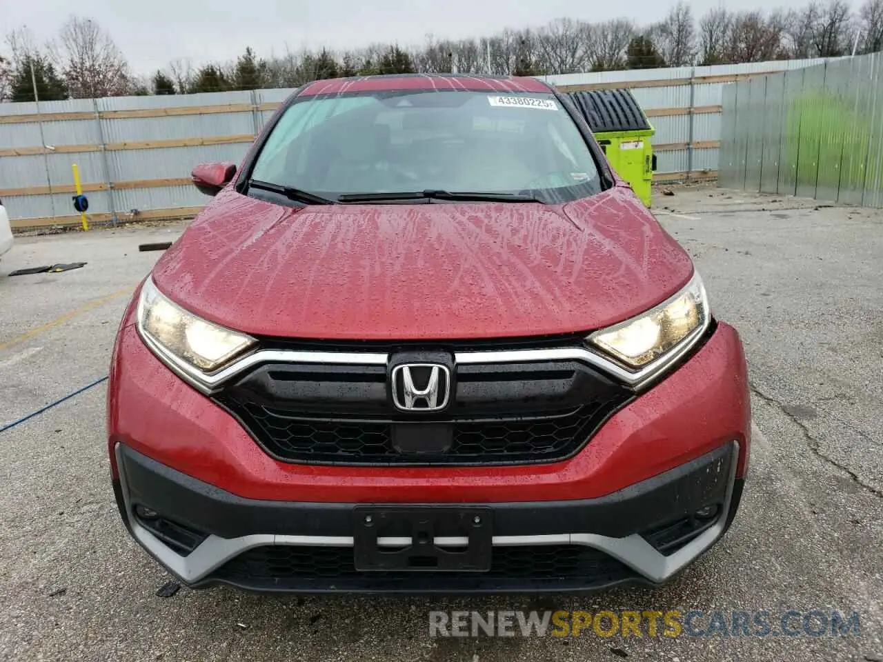 5 Photograph of a damaged car 7FARW1H81ME023997 HONDA CRV 2021