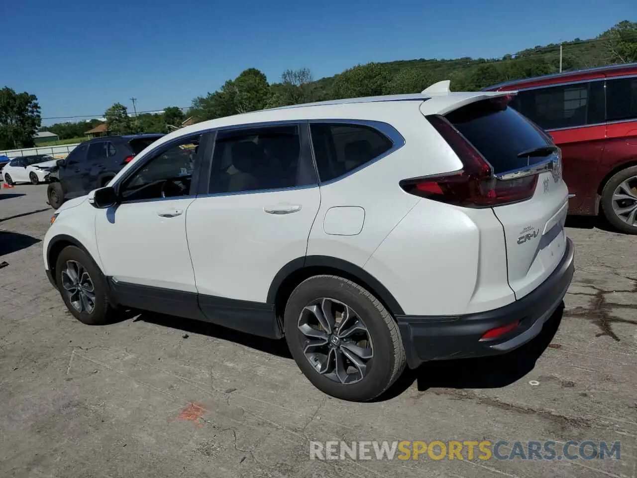 2 Photograph of a damaged car 7FARW1H86ME013580 HONDA CRV 2021