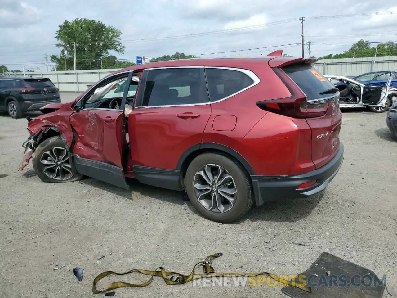 2 Photograph of a damaged car 7FARW1H87ME022983 HONDA CRV 2021