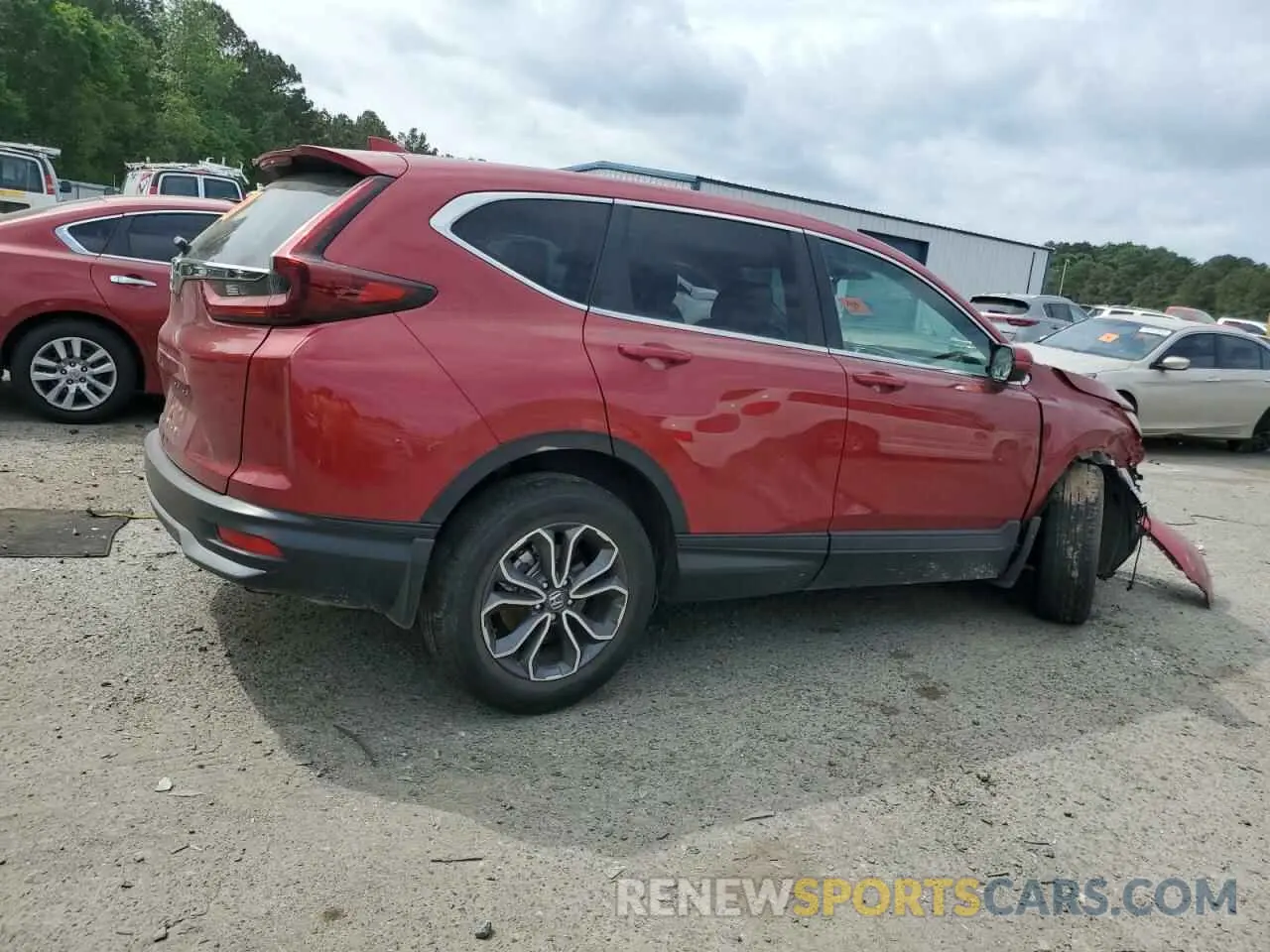 3 Photograph of a damaged car 7FARW1H87ME022983 HONDA CRV 2021