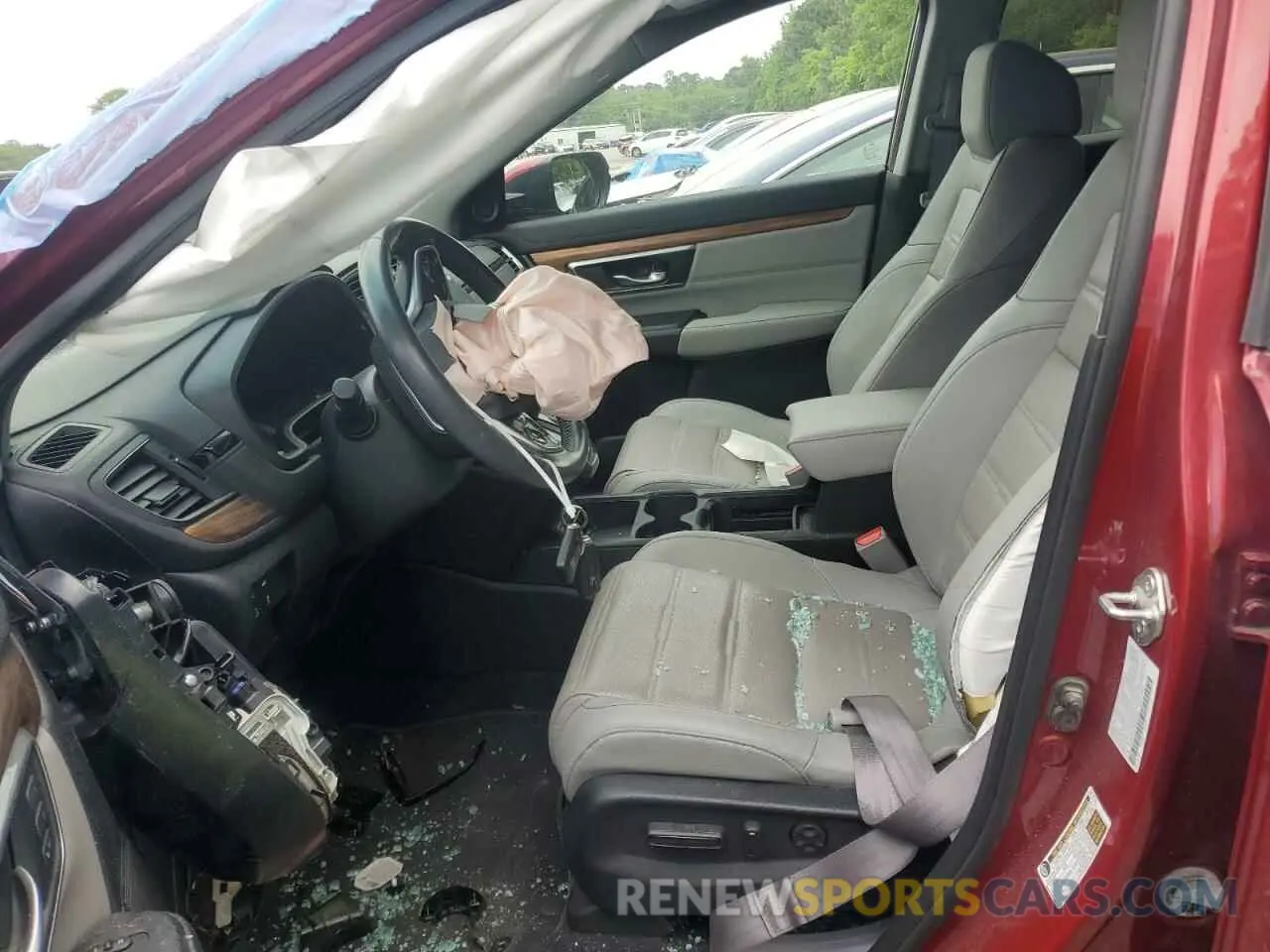 7 Photograph of a damaged car 7FARW1H87ME022983 HONDA CRV 2021