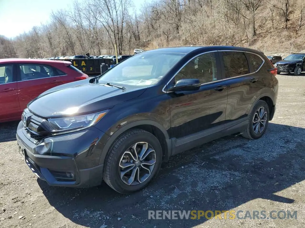 1 Photograph of a damaged car 7FARW2H56ME003790 HONDA CRV 2021