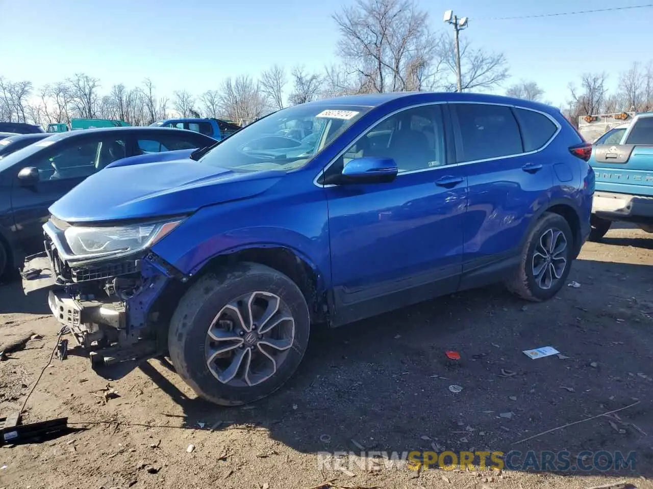 1 Photograph of a damaged car 7FARW2H59ME011723 HONDA CRV 2021