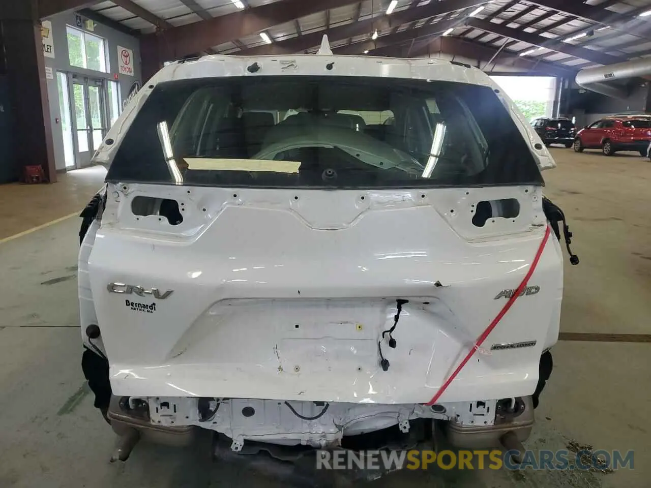 6 Photograph of a damaged car 7FARW2H71ME024855 HONDA CRV 2021