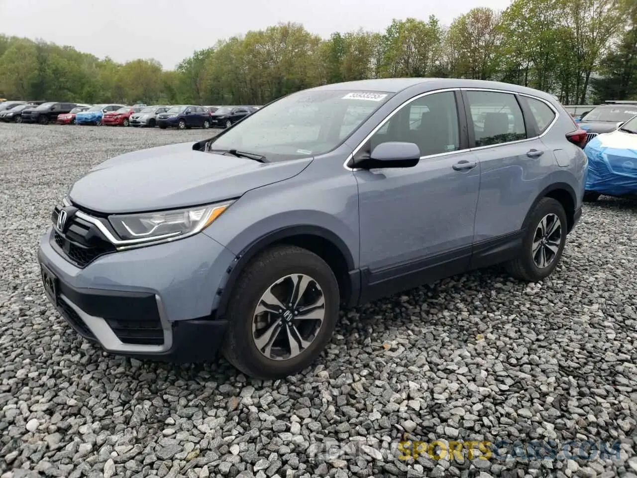 1 Photograph of a damaged car 7FARW2H71ME029912 HONDA CRV 2021