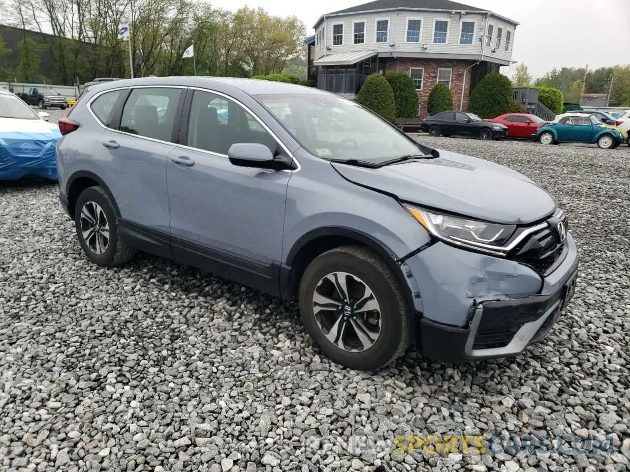 4 Photograph of a damaged car 7FARW2H71ME029912 HONDA CRV 2021