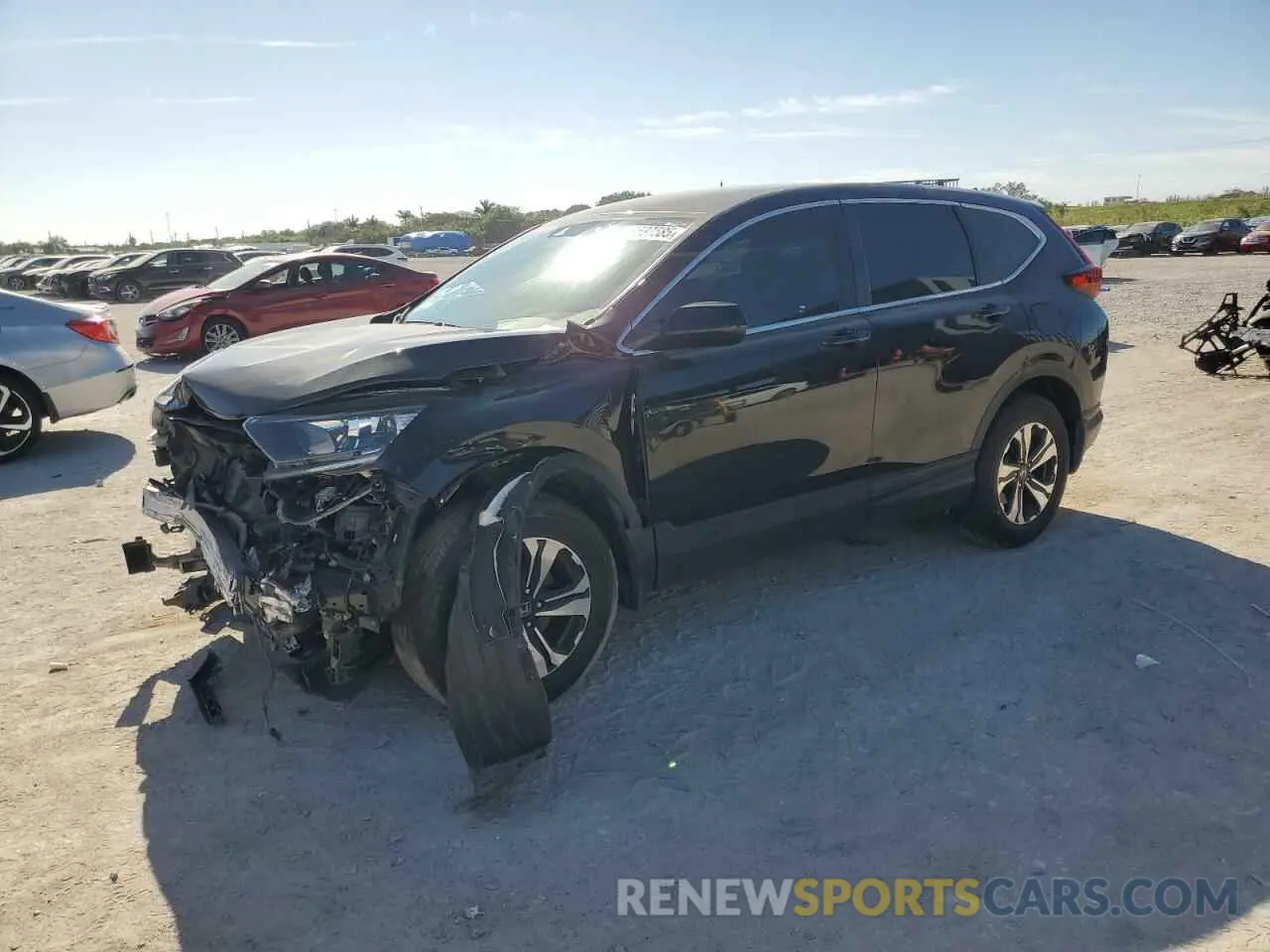 1 Photograph of a damaged car 7FARW2H75ME025698 HONDA CRV 2021