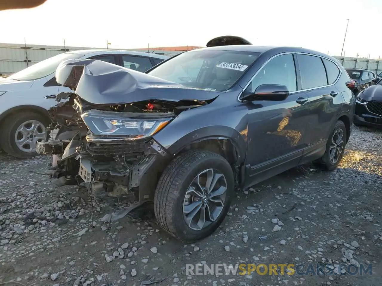 1 Photograph of a damaged car 7FARW2H83ME016376 HONDA CRV 2021