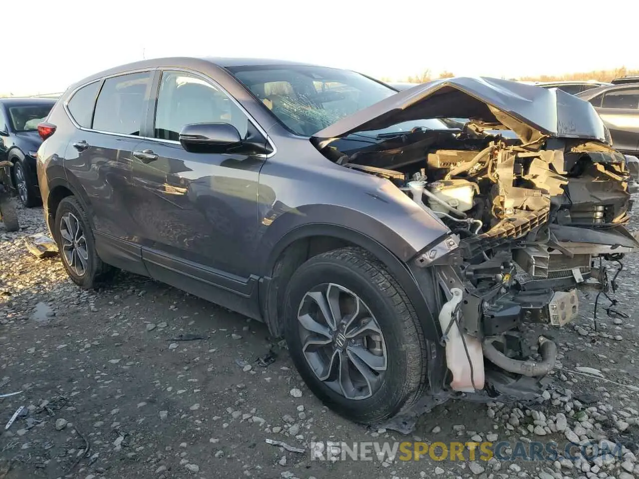 4 Photograph of a damaged car 7FARW2H83ME016376 HONDA CRV 2021