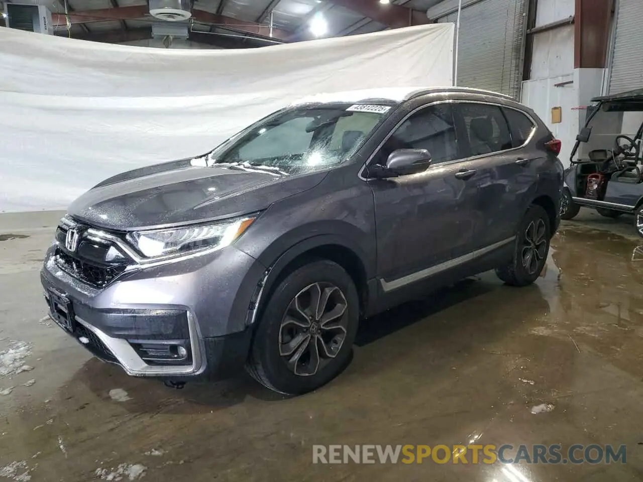 1 Photograph of a damaged car 7FARW2H9XME102258 HONDA CRV 2021
