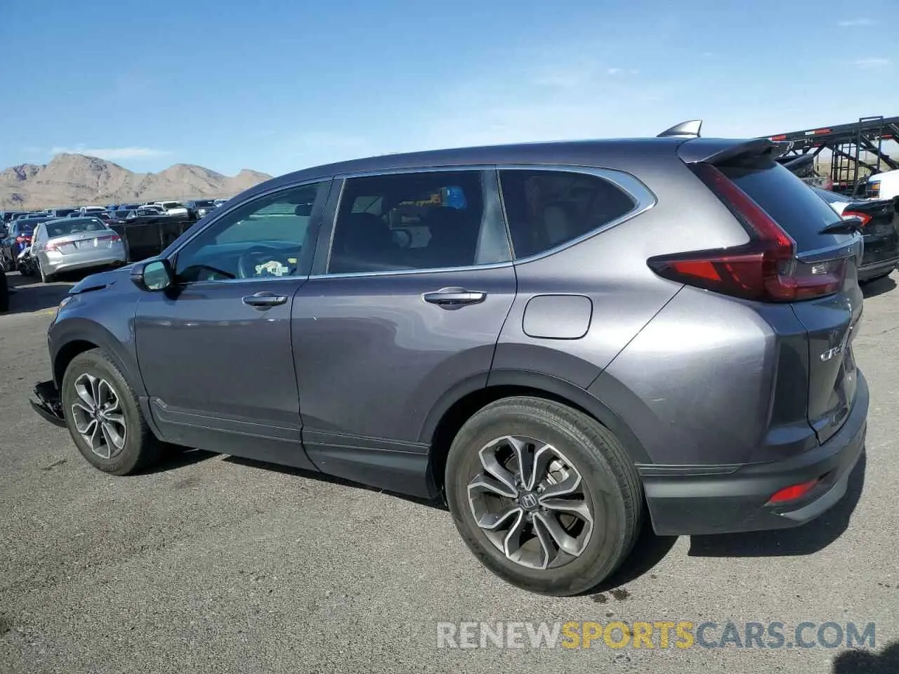 2 Photograph of a damaged car 2HKRW1H51NH408805 HONDA CRV 2022