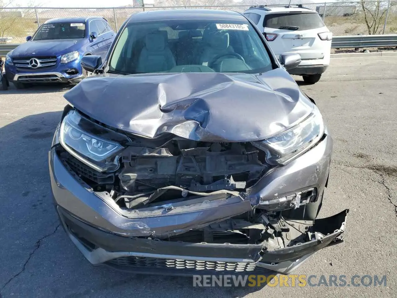 5 Photograph of a damaged car 2HKRW1H51NH408805 HONDA CRV 2022