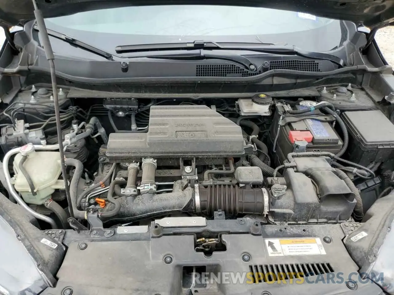 12 Photograph of a damaged car 2HKRW1H55NH401761 HONDA CRV 2022
