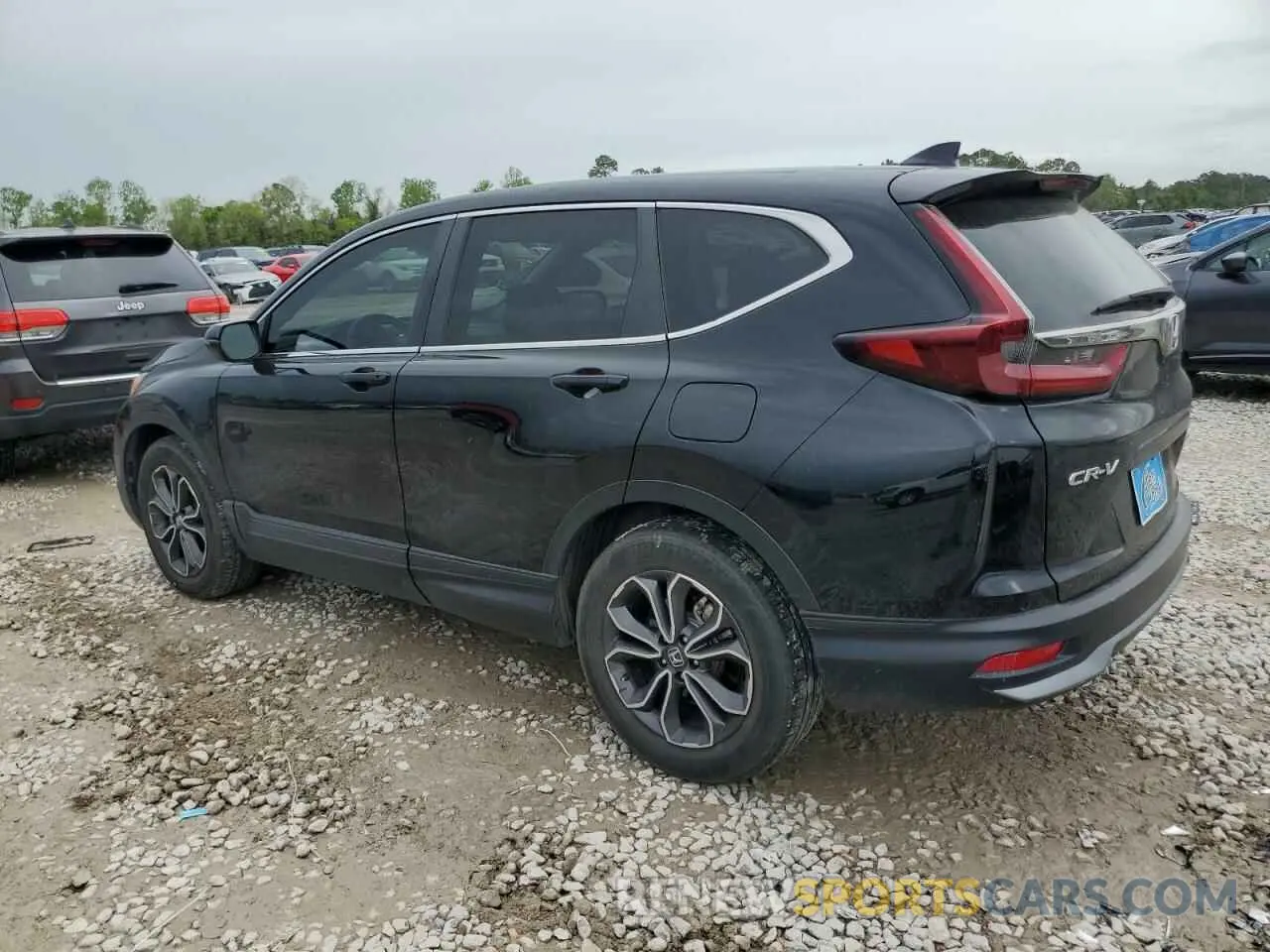 2 Photograph of a damaged car 2HKRW1H55NH401761 HONDA CRV 2022