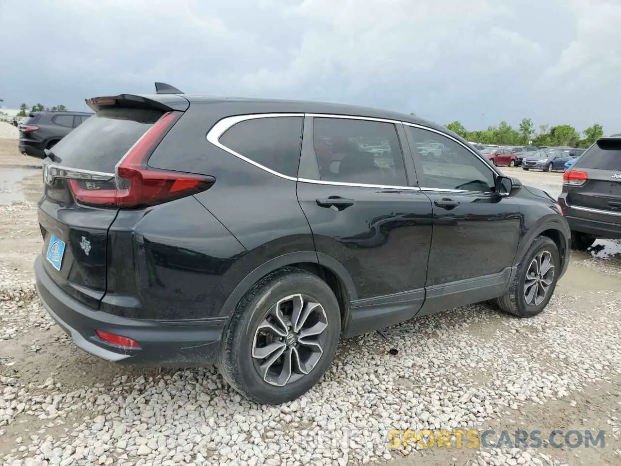 3 Photograph of a damaged car 2HKRW1H55NH401761 HONDA CRV 2022