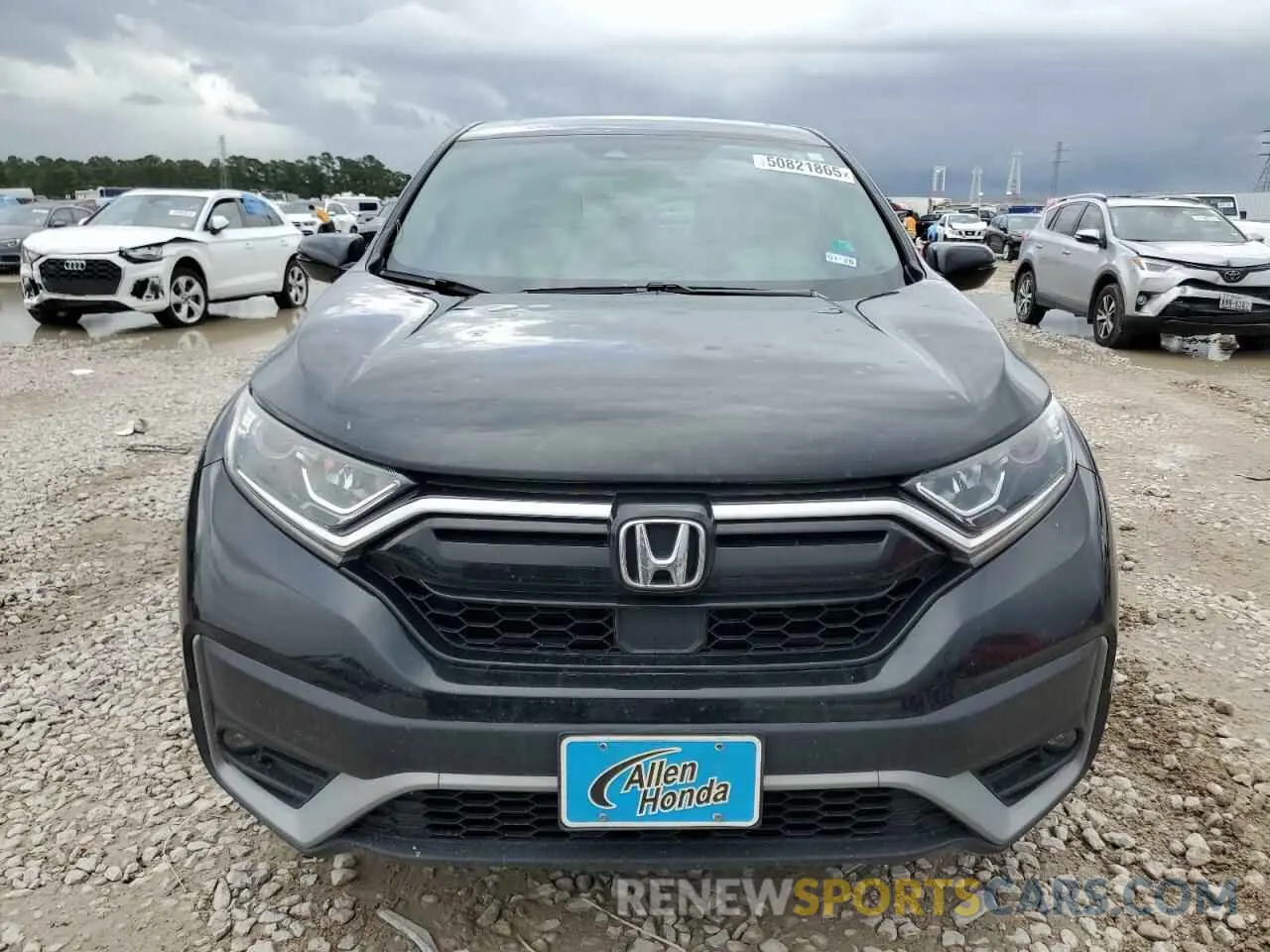 5 Photograph of a damaged car 2HKRW1H55NH401761 HONDA CRV 2022