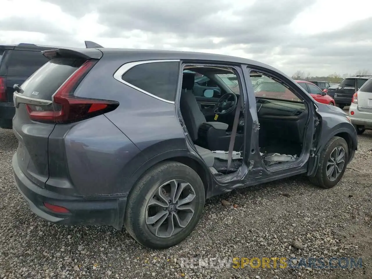 3 Photograph of a damaged car 2HKRW1H5XNH402369 HONDA CRV 2022