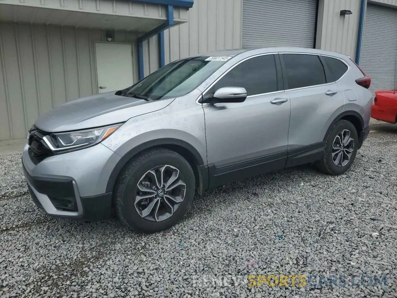 1 Photograph of a damaged car 2HKRW1H5XNH407037 HONDA CRV 2022