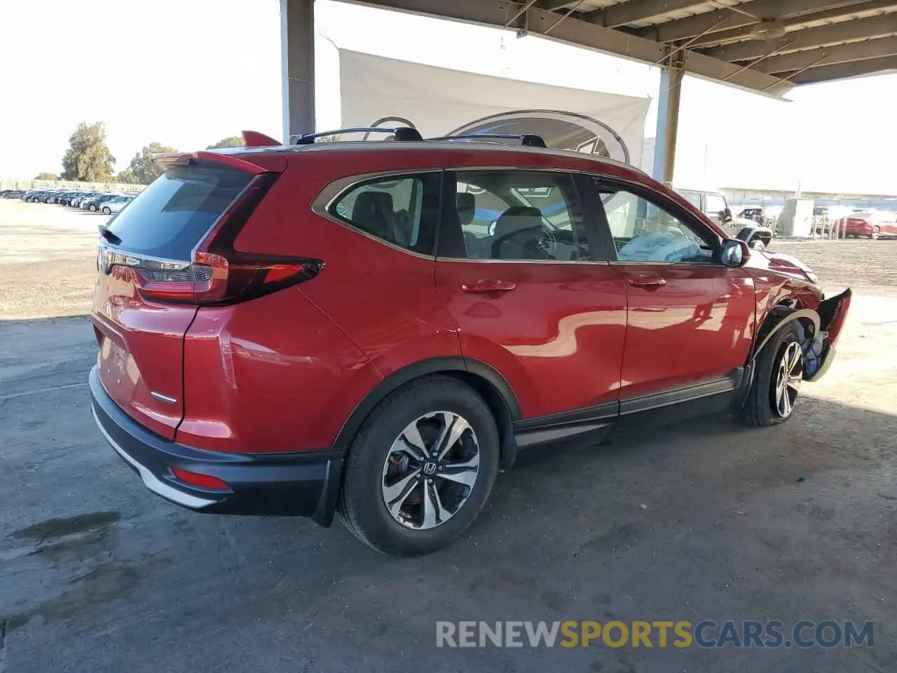 3 Photograph of a damaged car 2HKRW1H7XNH401031 HONDA CRV 2022