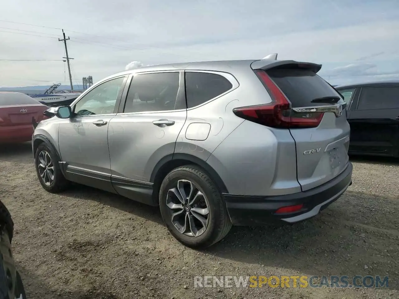 2 Photograph of a damaged car 2HKRW1H80NH403718 HONDA CRV 2022