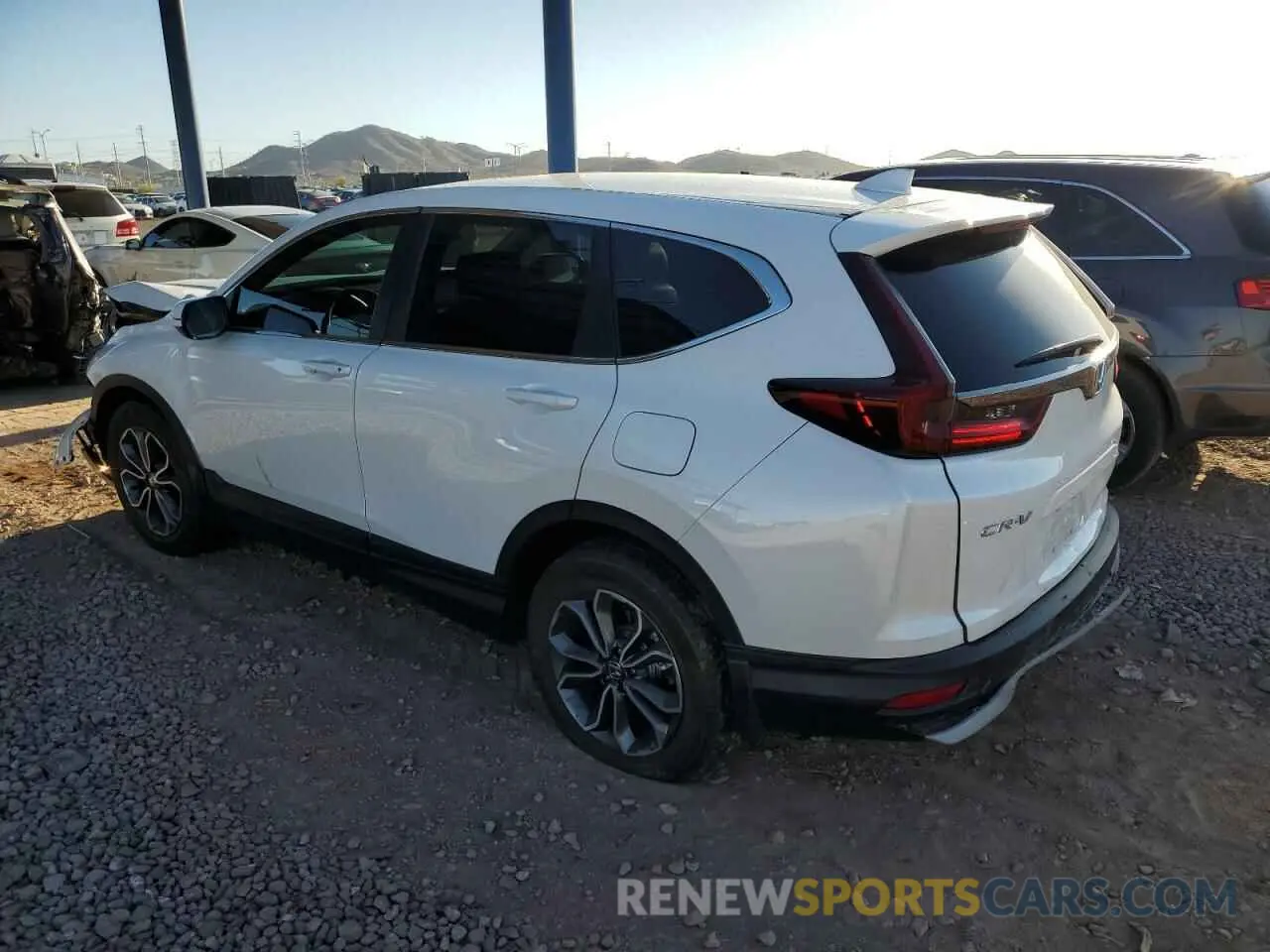 2 Photograph of a damaged car 2HKRW1H81NH404540 HONDA CRV 2022