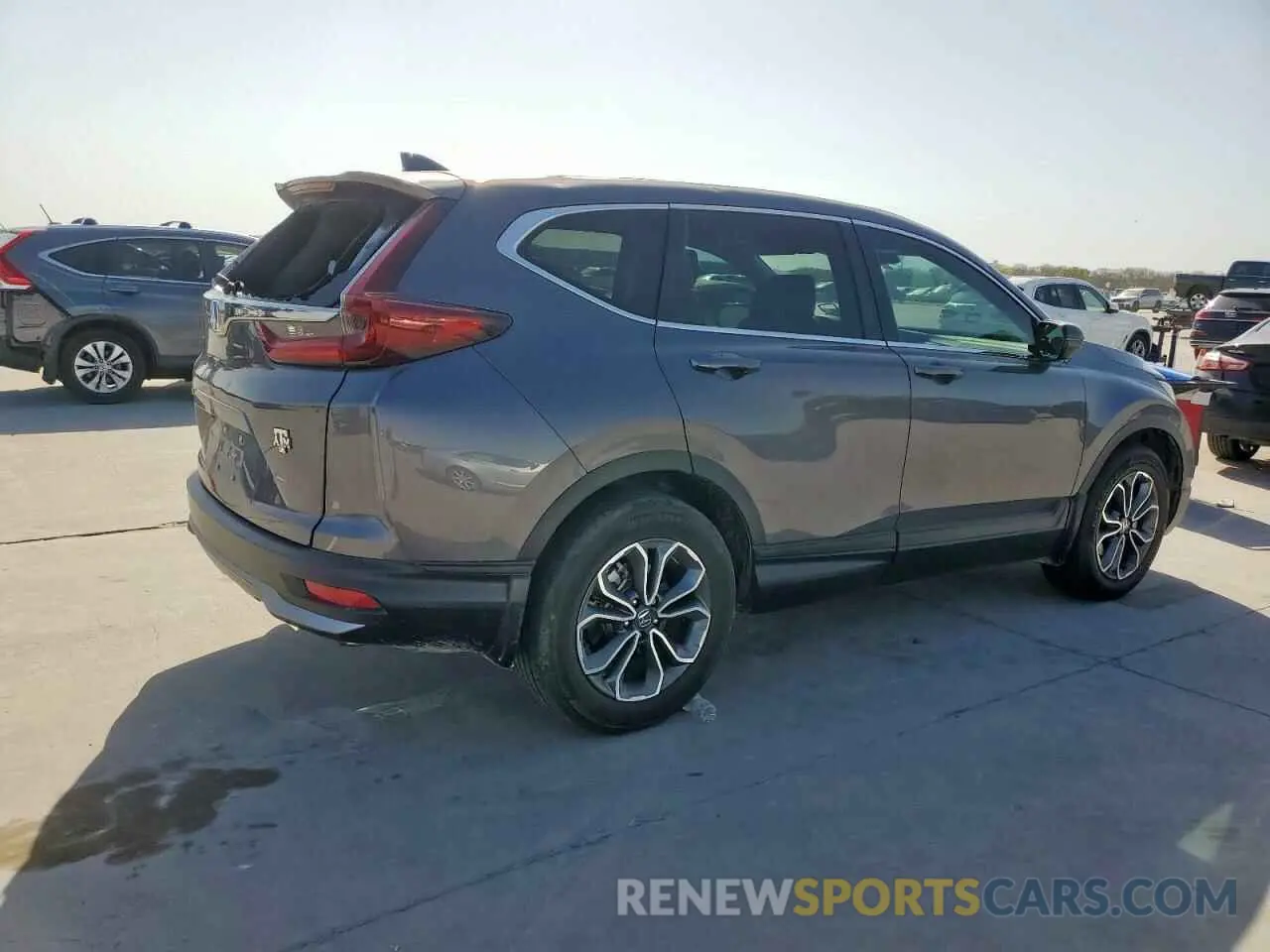 3 Photograph of a damaged car 2HKRW1H82NH407429 HONDA CRV 2022