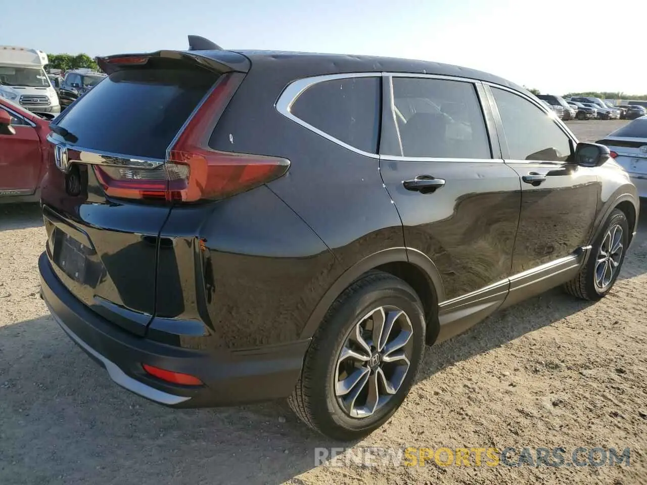 3 Photograph of a damaged car 2HKRW1H83NH402076 HONDA CRV 2022
