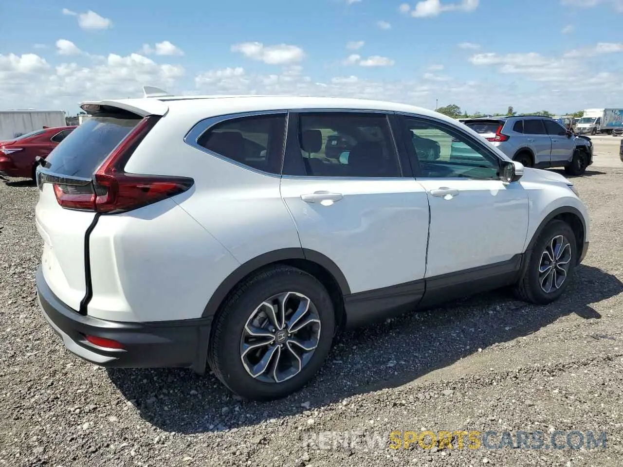 3 Photograph of a damaged car 2HKRW1H85NH404539 HONDA CRV 2022