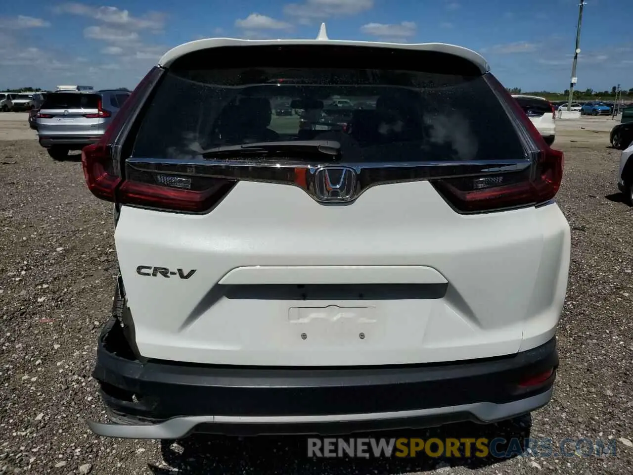 6 Photograph of a damaged car 2HKRW1H85NH404539 HONDA CRV 2022