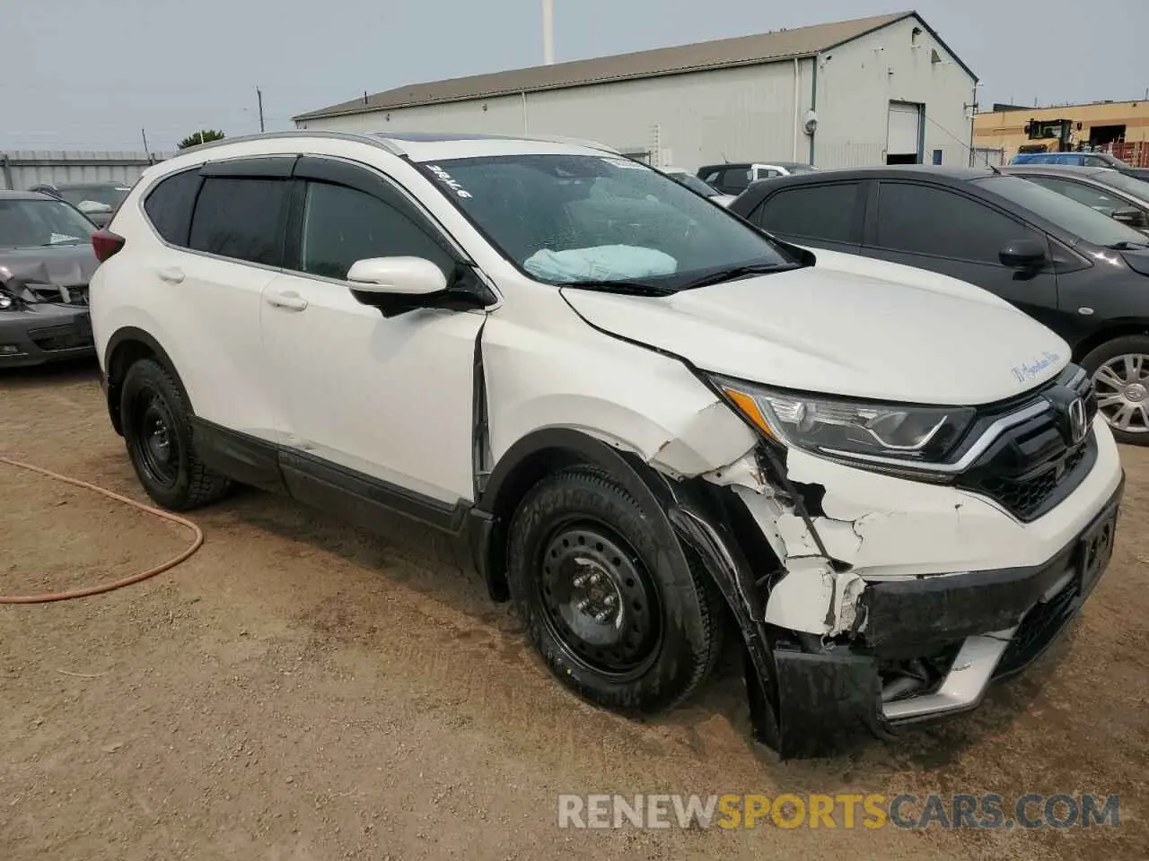 4 Photograph of a damaged car 2HKRW2H46NH217989 HONDA CRV 2022
