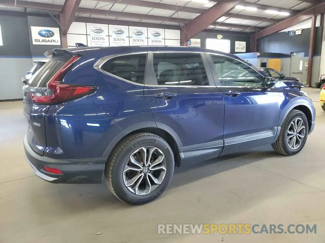 3 Photograph of a damaged car 2HKRW2H51NH609819 HONDA CRV 2022