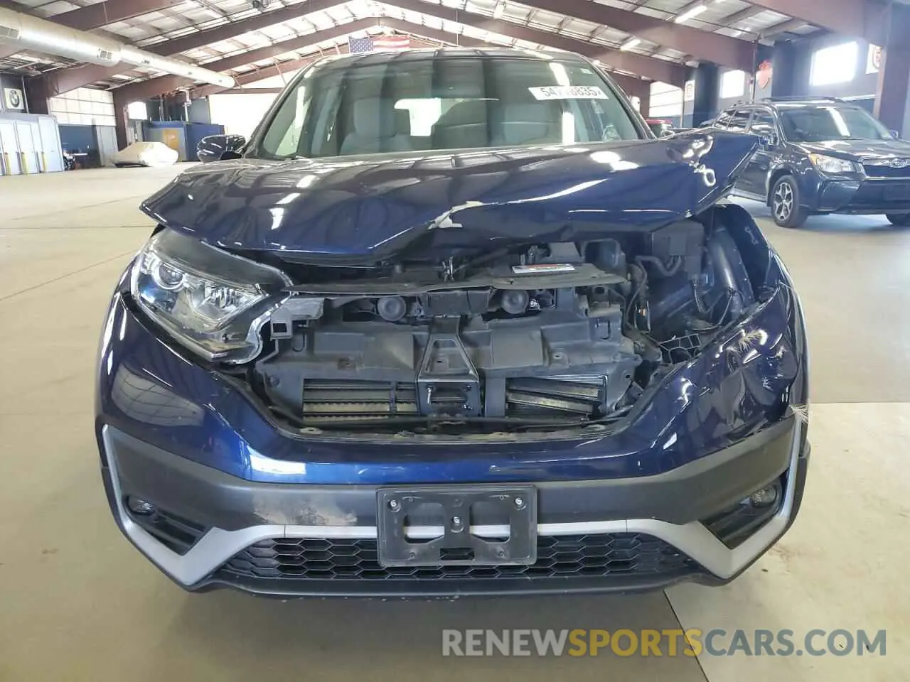 5 Photograph of a damaged car 2HKRW2H51NH609819 HONDA CRV 2022