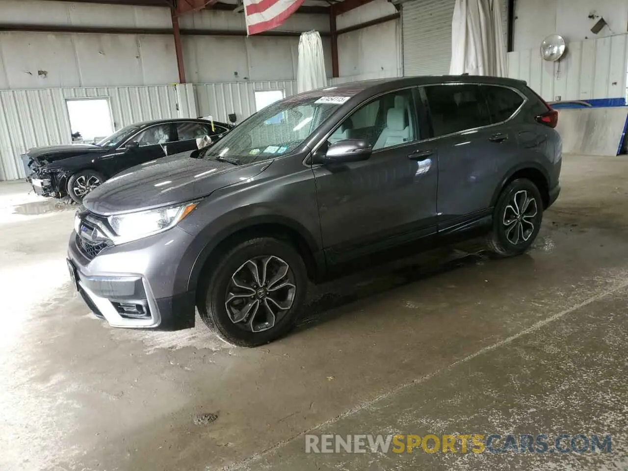 1 Photograph of a damaged car 2HKRW2H51NH618844 HONDA CRV 2022
