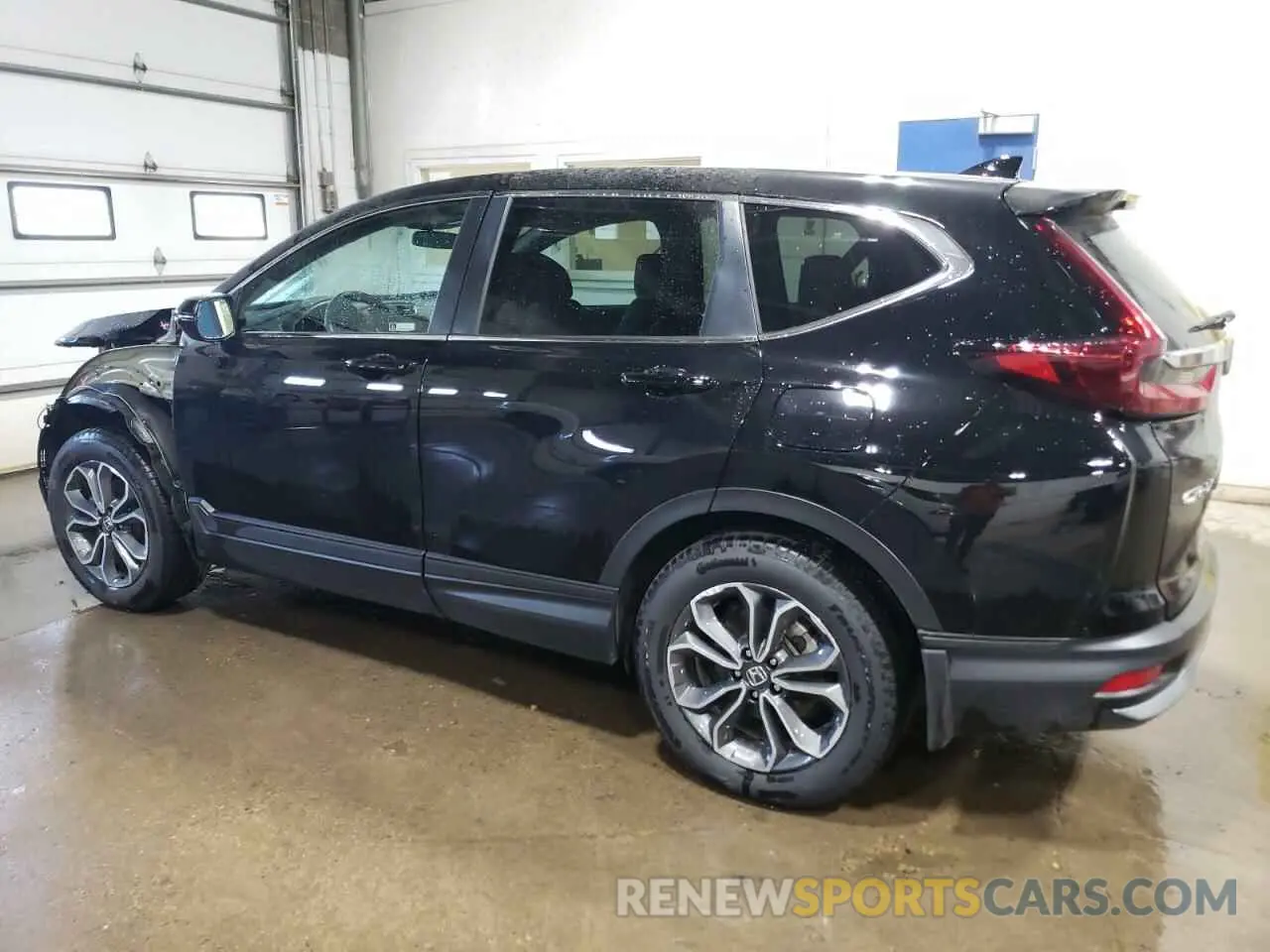 2 Photograph of a damaged car 2HKRW2H51NH649351 HONDA CRV 2022