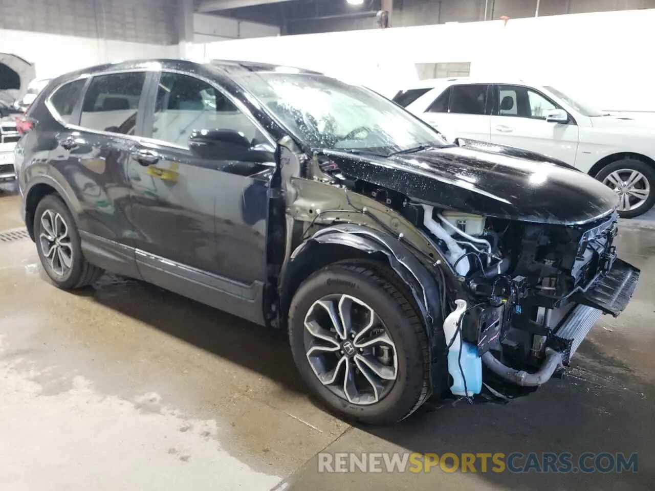4 Photograph of a damaged car 2HKRW2H51NH649351 HONDA CRV 2022