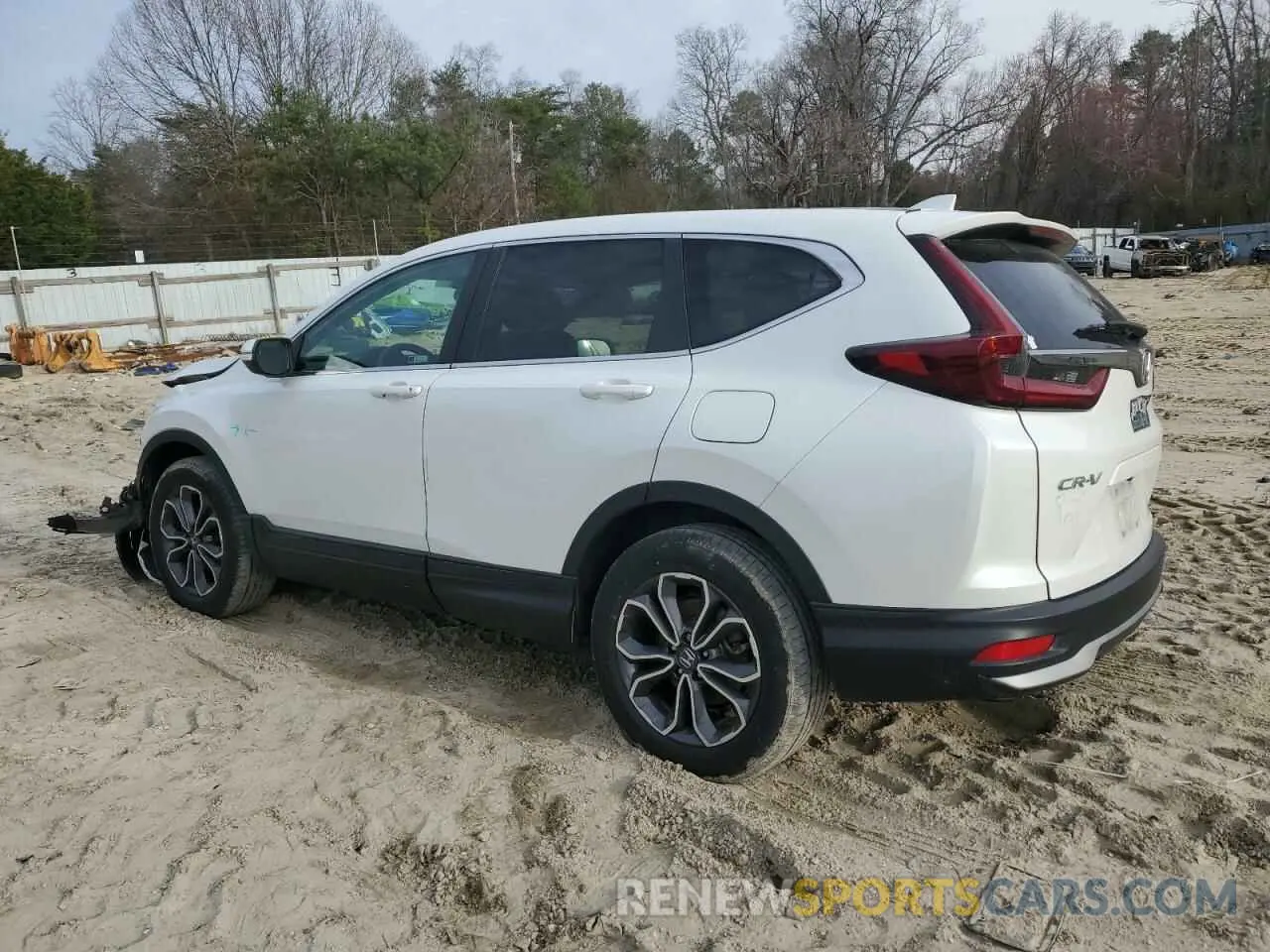 2 Photograph of a damaged car 2HKRW2H51NH671074 HONDA CRV 2022