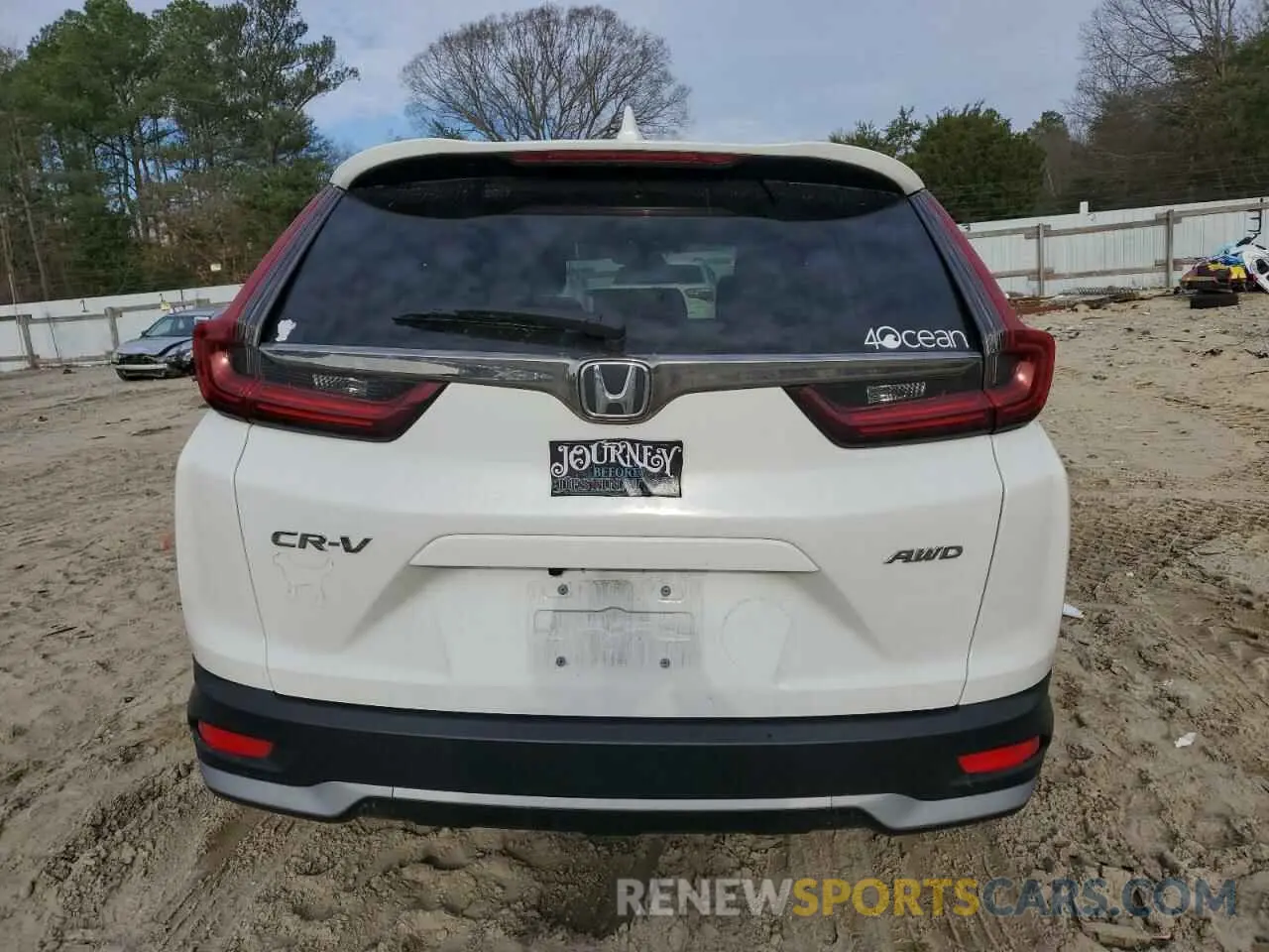 6 Photograph of a damaged car 2HKRW2H51NH671074 HONDA CRV 2022