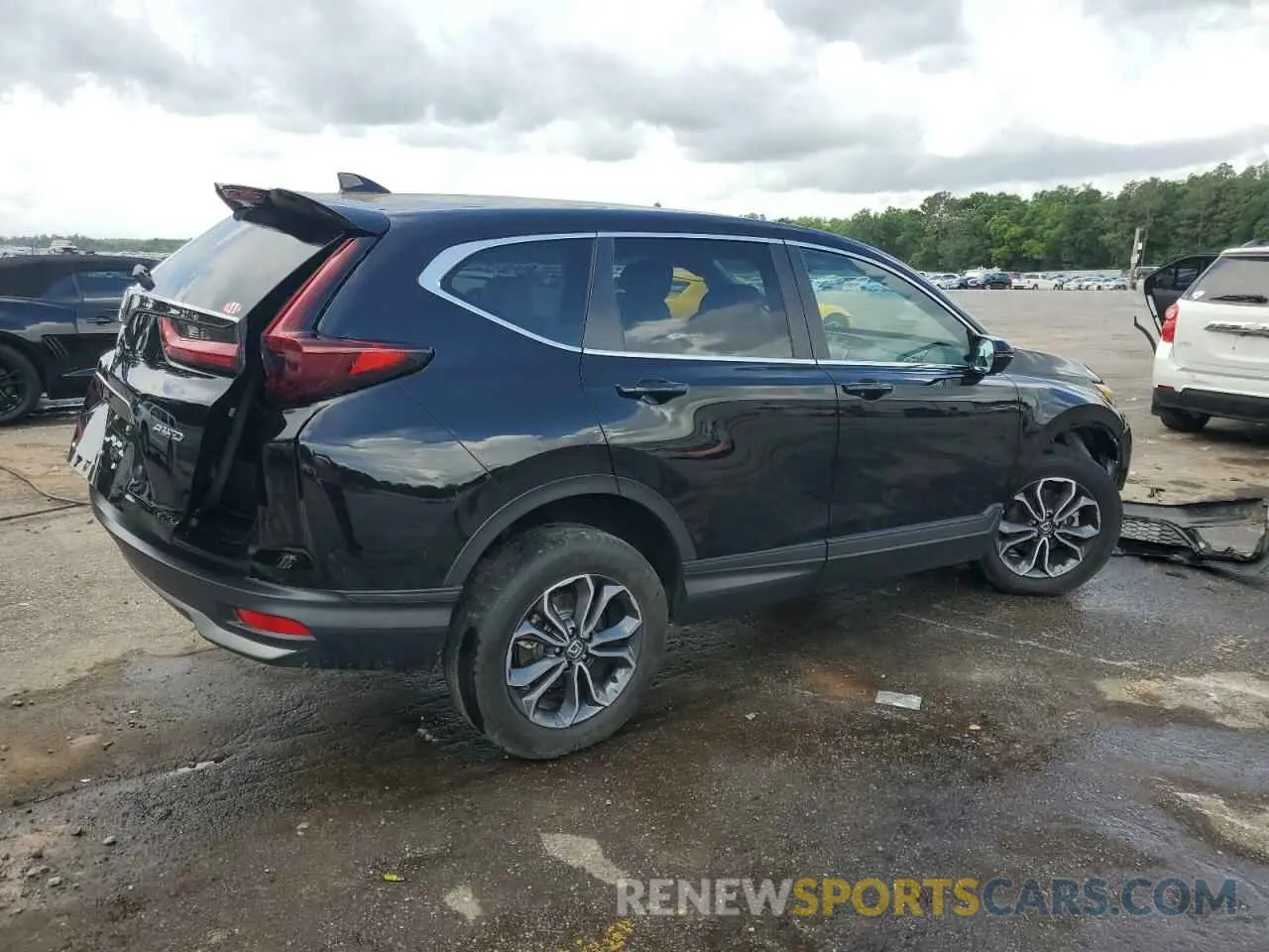 3 Photograph of a damaged car 2HKRW2H52NH622062 HONDA CRV 2022