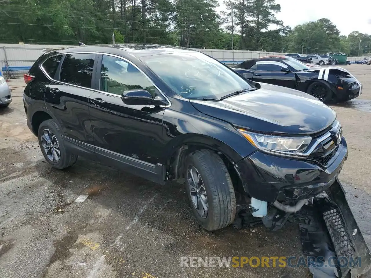 4 Photograph of a damaged car 2HKRW2H52NH622062 HONDA CRV 2022