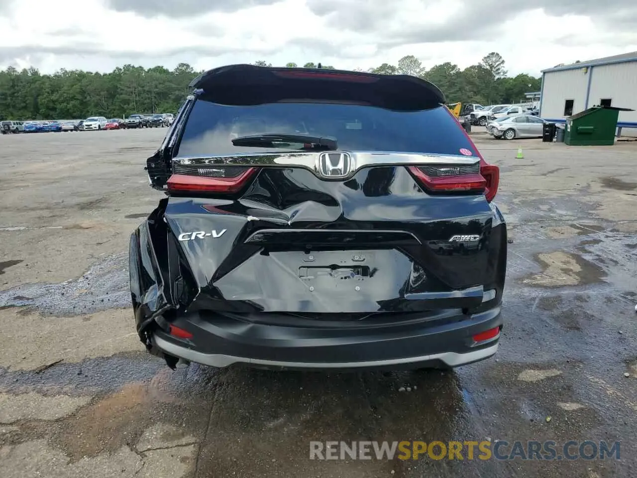 6 Photograph of a damaged car 2HKRW2H52NH622062 HONDA CRV 2022
