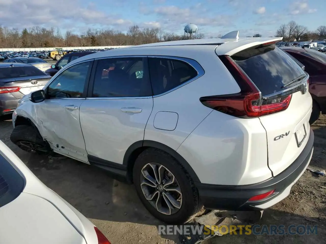 2 Photograph of a damaged car 2HKRW2H52NH660343 HONDA CRV 2022