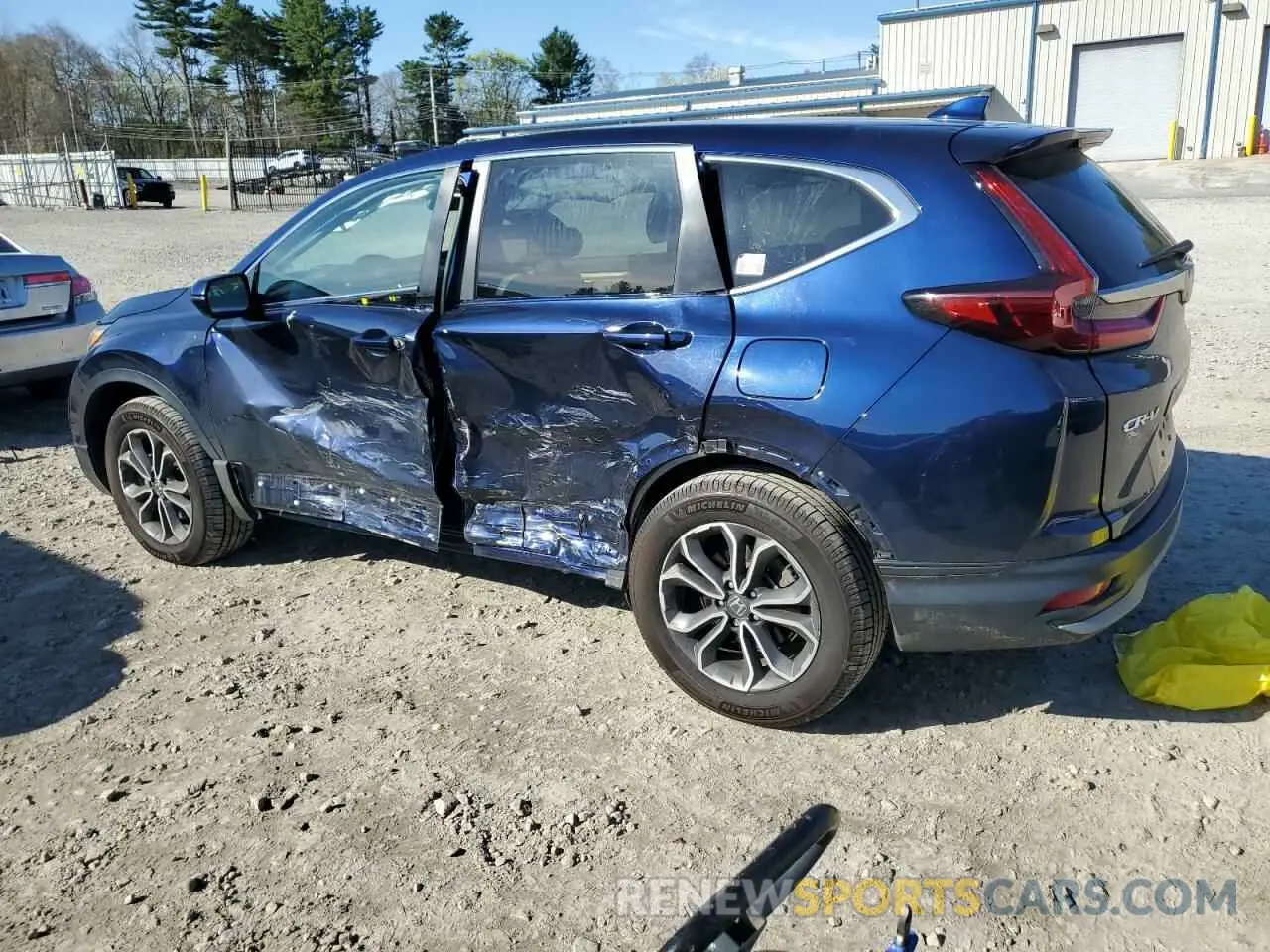 2 Photograph of a damaged car 2HKRW2H53NH609871 HONDA CRV 2022