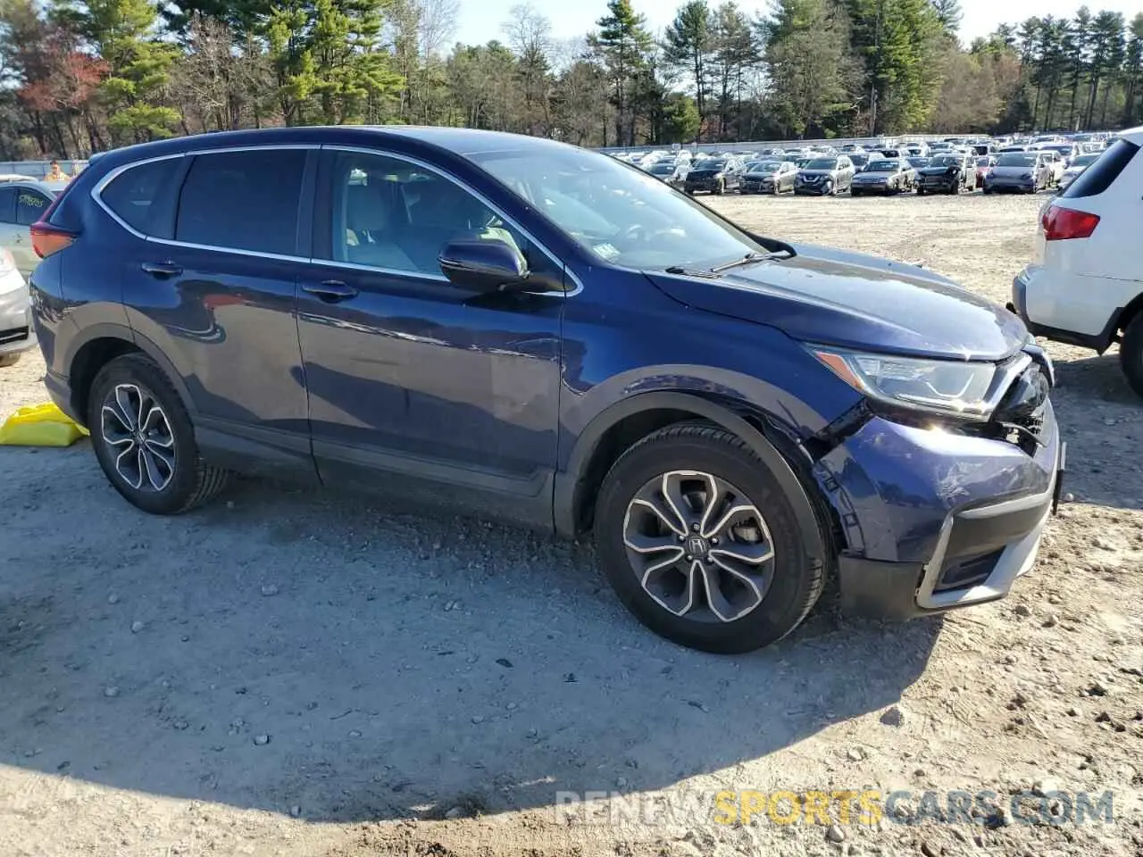 4 Photograph of a damaged car 2HKRW2H53NH609871 HONDA CRV 2022