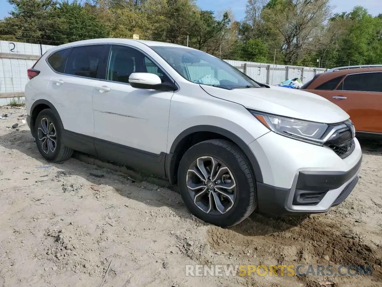 4 Photograph of a damaged car 2HKRW2H54NH631359 HONDA CRV 2022