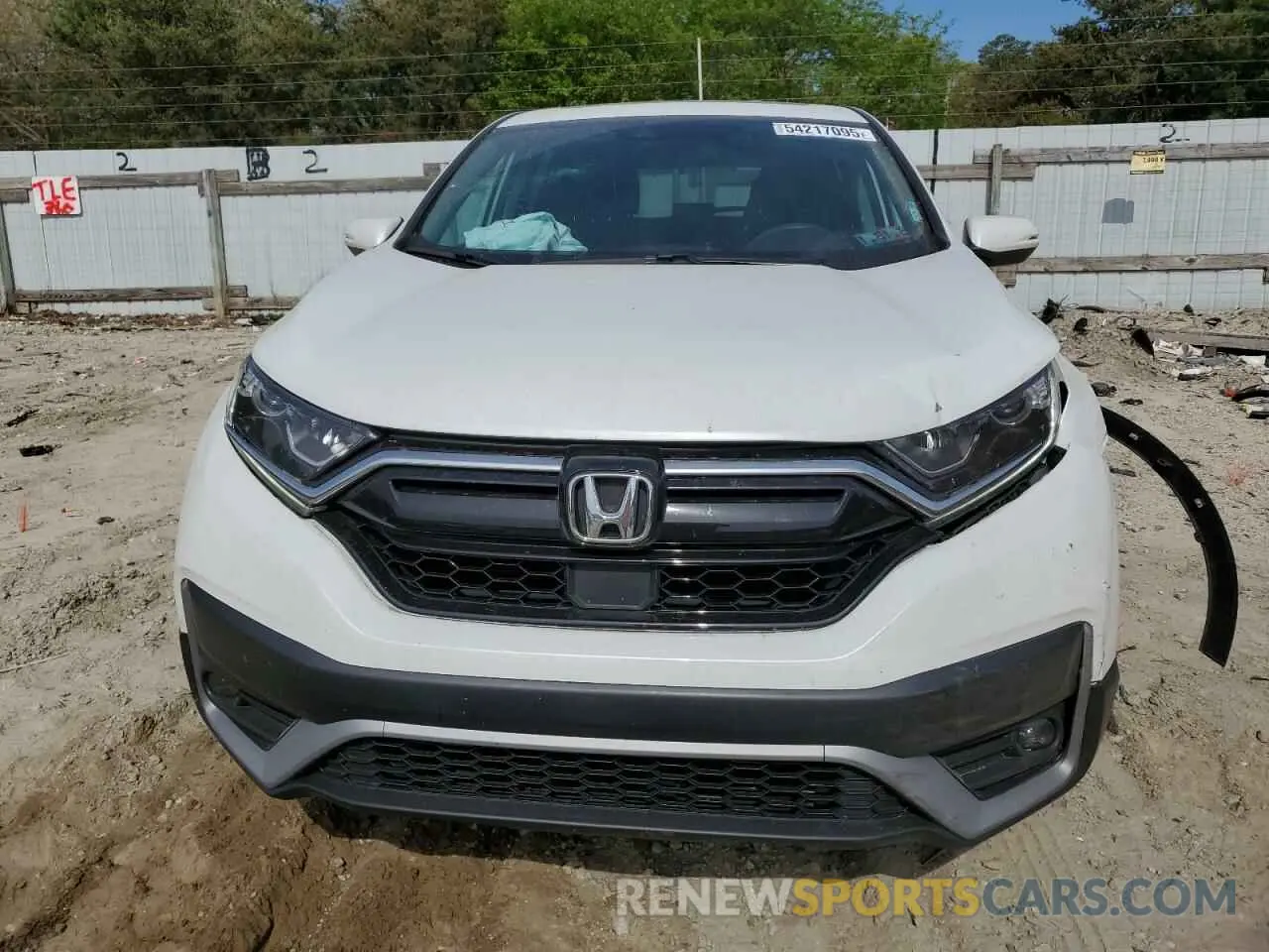 5 Photograph of a damaged car 2HKRW2H54NH631359 HONDA CRV 2022