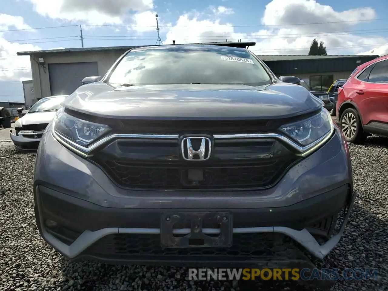 5 Photograph of a damaged car 2HKRW2H55NH628535 HONDA CRV 2022