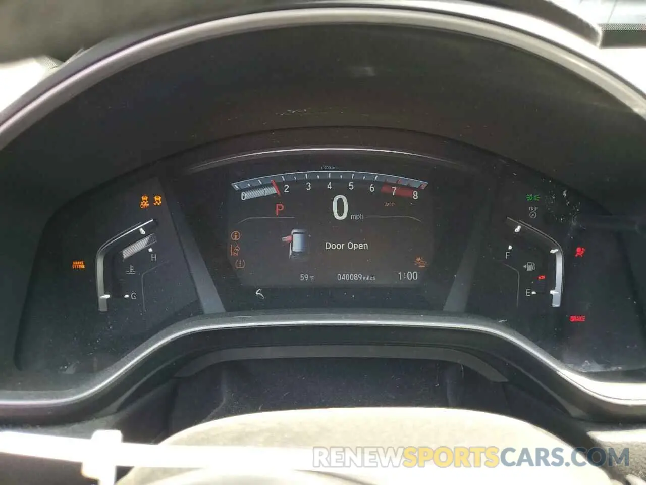 9 Photograph of a damaged car 2HKRW2H55NH660482 HONDA CRV 2022